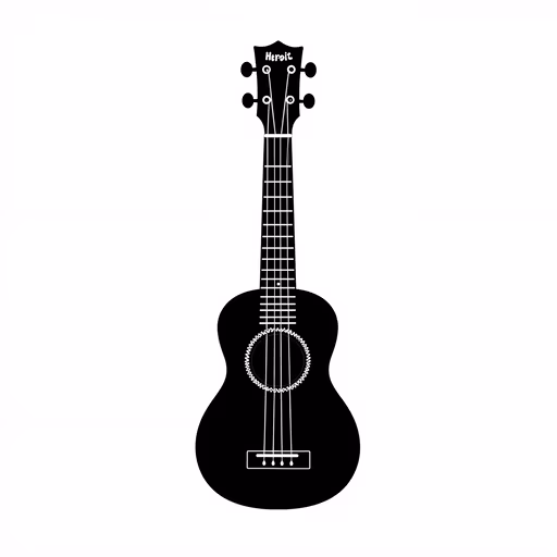Ukulele Silhouette