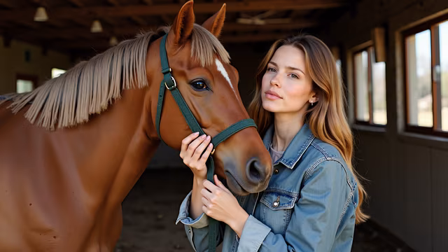 Woman and Horse