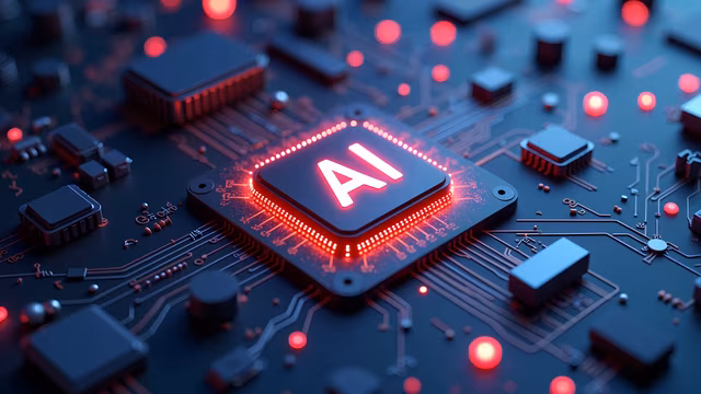 AI Chip Illustration
