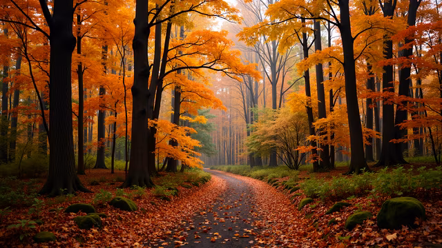 Autumn Forest Path
