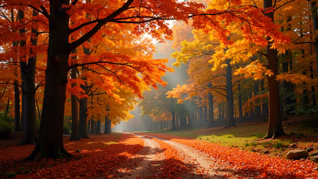 Autumn Forest Path