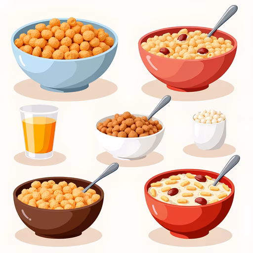 Breakfast Cereal Illustration