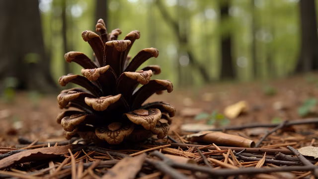 Close-Up Pinecone