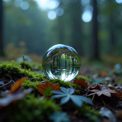 Crystal Ball Reflection