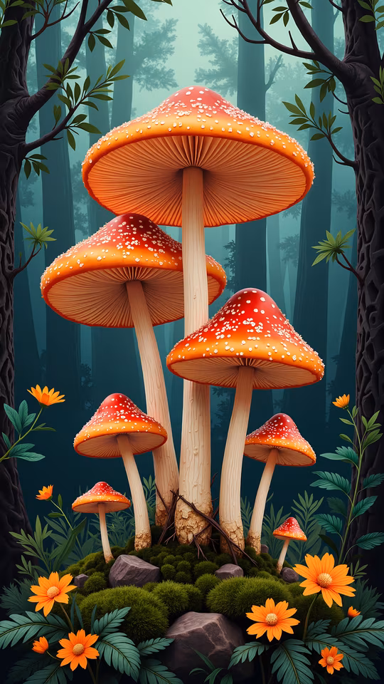 Forest Fantasy Illustration