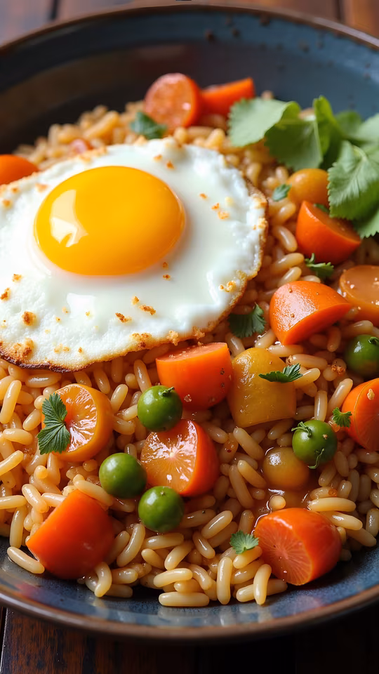 Fried Egg Over Rice