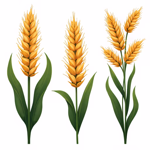 Golden Wheat Illustration