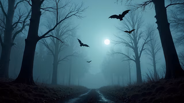 Misty Forest Path
