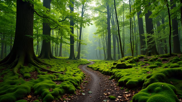 Mossy Forest Path