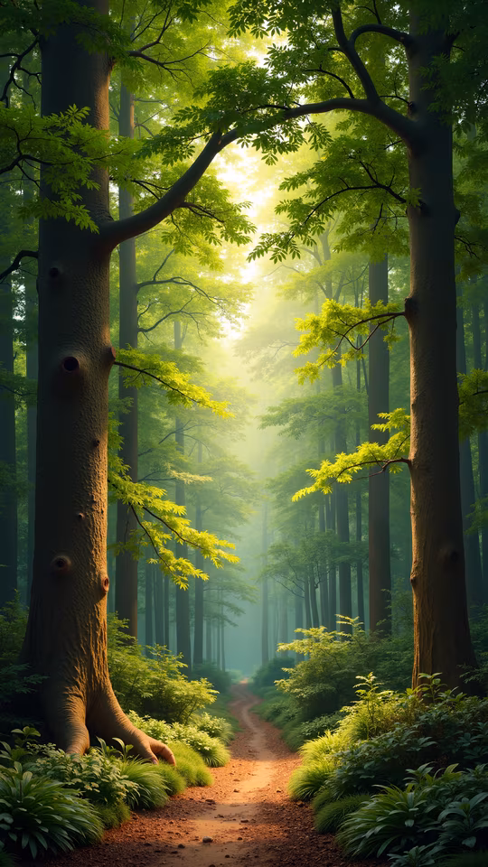 Mystical Forest Path