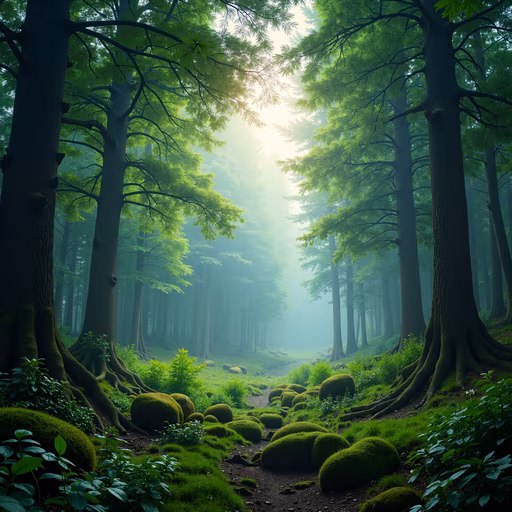 Mystical Forest Path