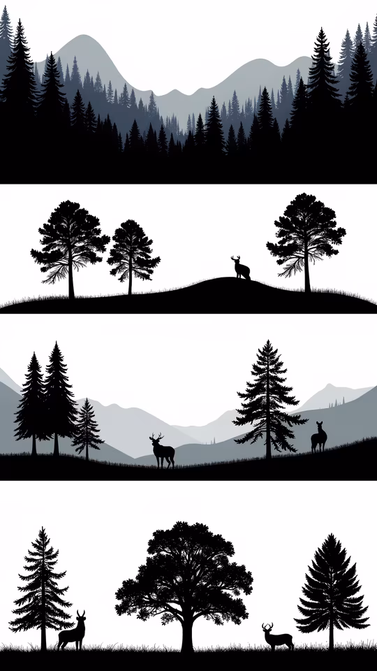 Silhouette Landscape