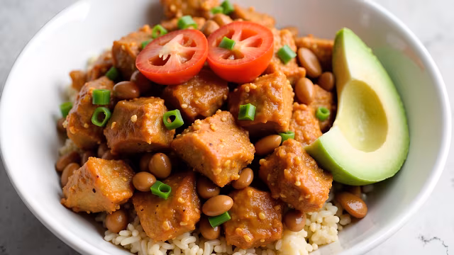 Tofu Bowl with Avocado