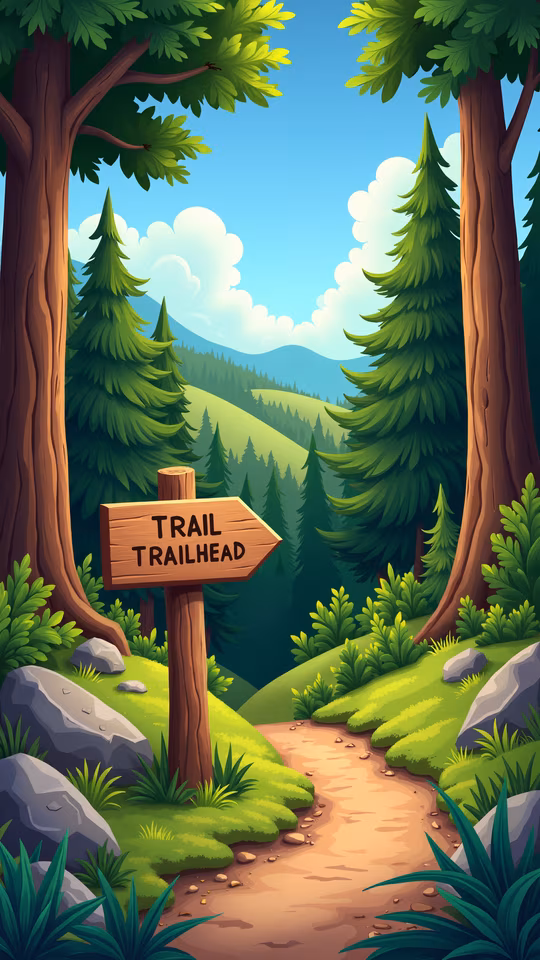 Trailhead Illustration