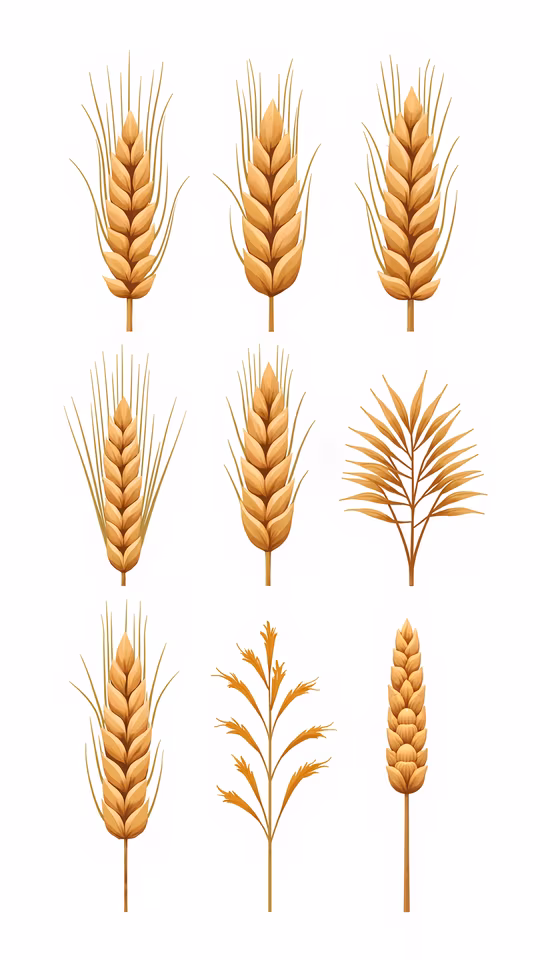 Wheat Illustrations