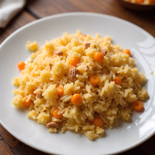 Yellow Rice Dish