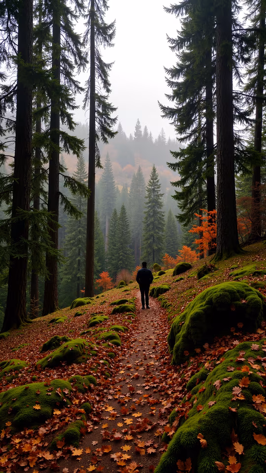 Autumn Forest Path