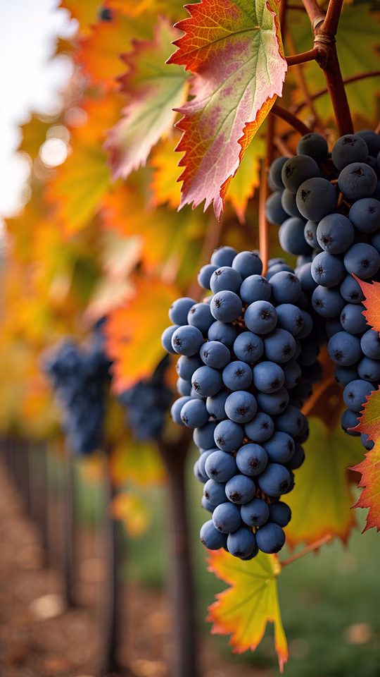 Autumn Grapes