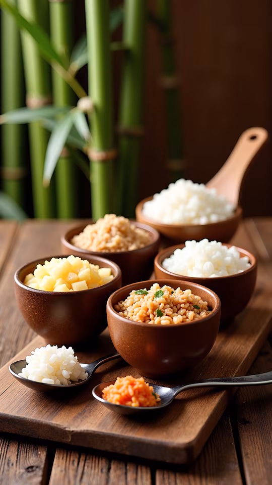 Bamboo Rice Bowls
