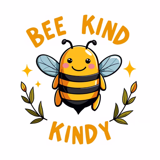 Bee Kind Illustration