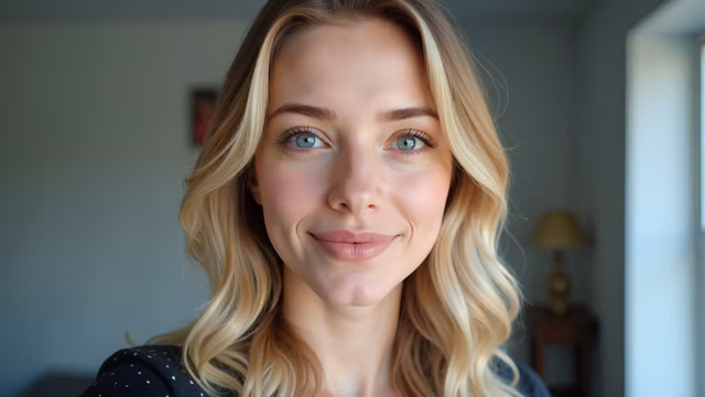 Blonde Beauty Portrait