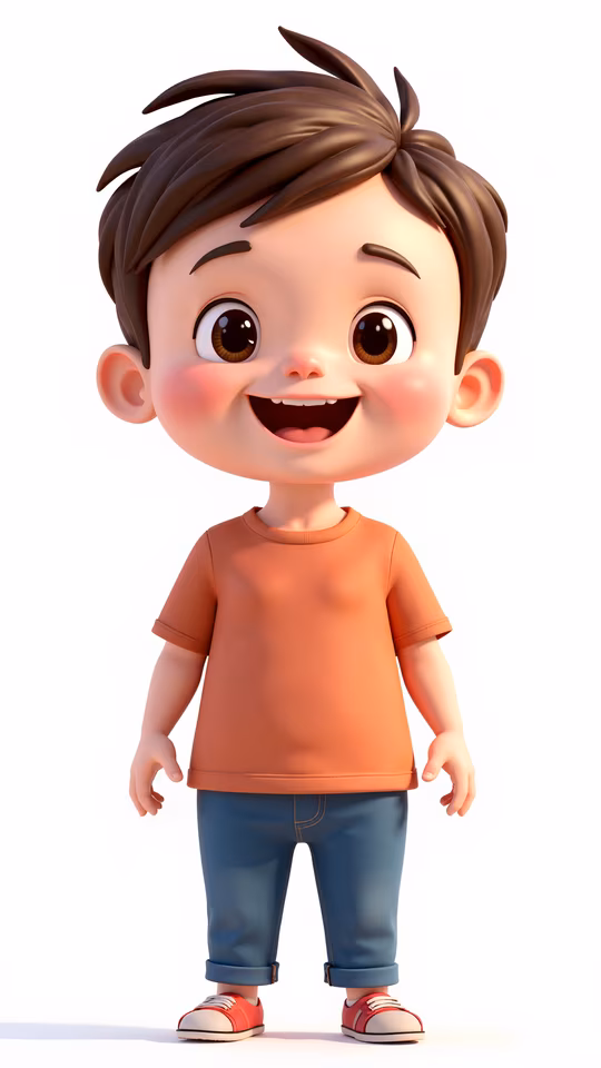 Cartoon Boy Illustration