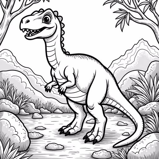 Cartoon Dinosaur