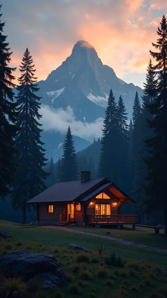 Cozy Cabin in the Mountains