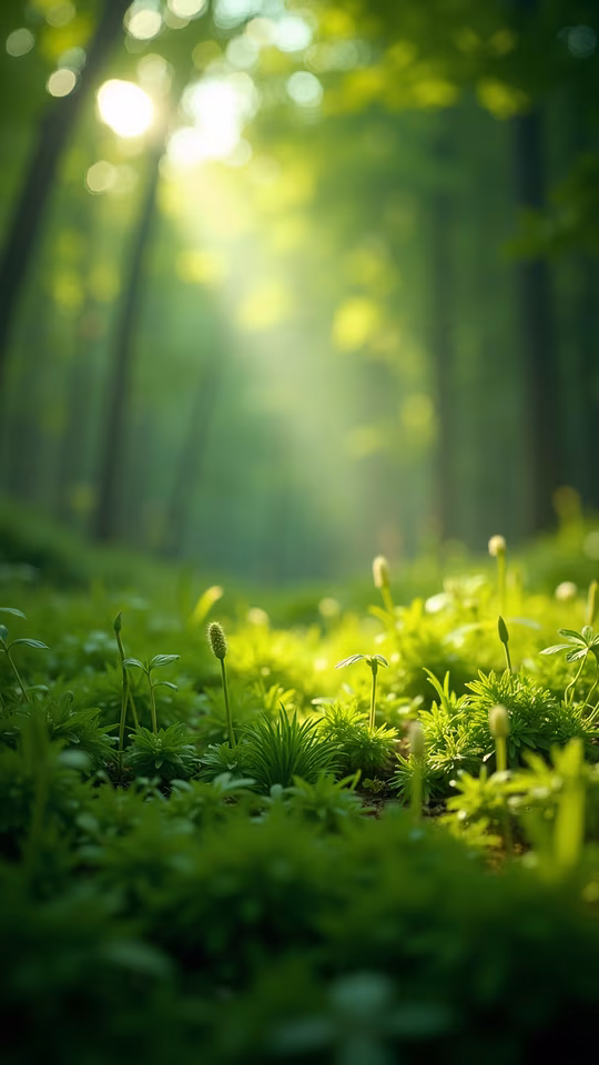 Forest Floor Sunlight
