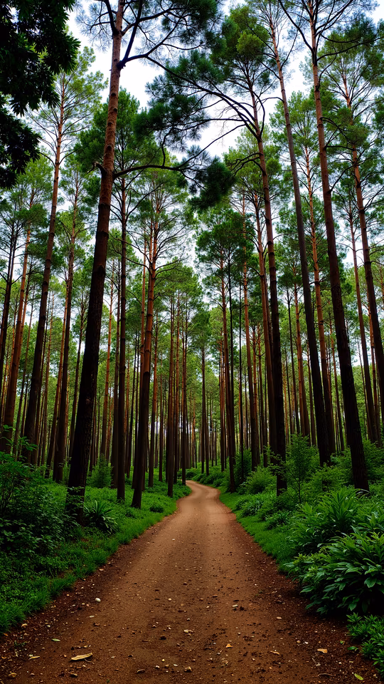 Forest Path Illustration