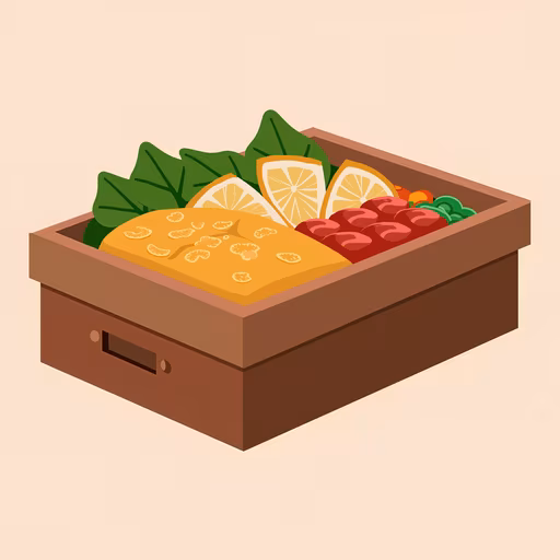 Fruit Basket Illustration