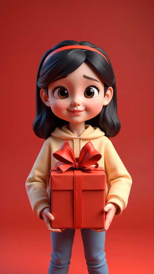 Gift Giving Illustration