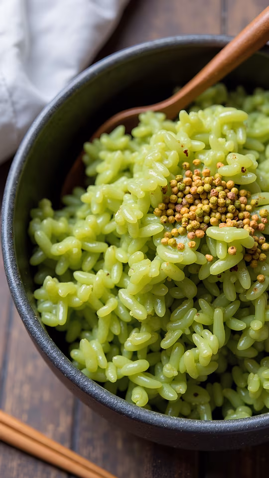 Green Rice Dish