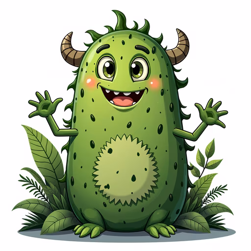 Happy Green Monster