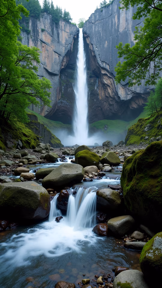 Majestic Waterfall