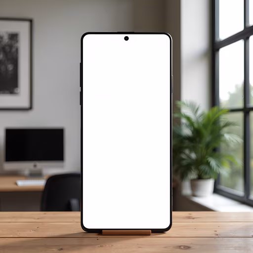 Minimalist Smartphone Mockup