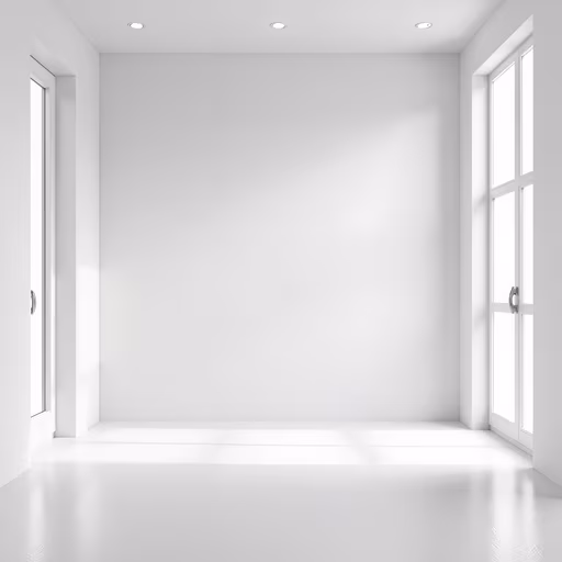 Minimalist White Room