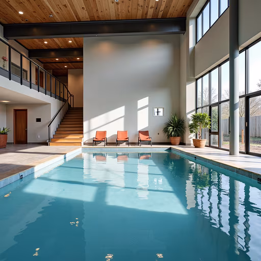 Modern Indoor Pool