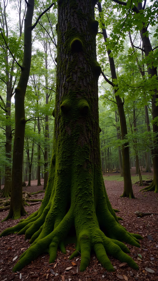 Mossy Tree Portrait