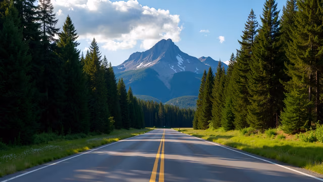 Mountain Road Journey