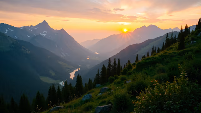 Mountain Sunset