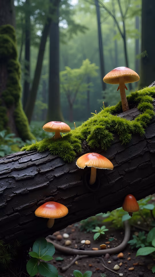 Mystic Forest Mushrooms