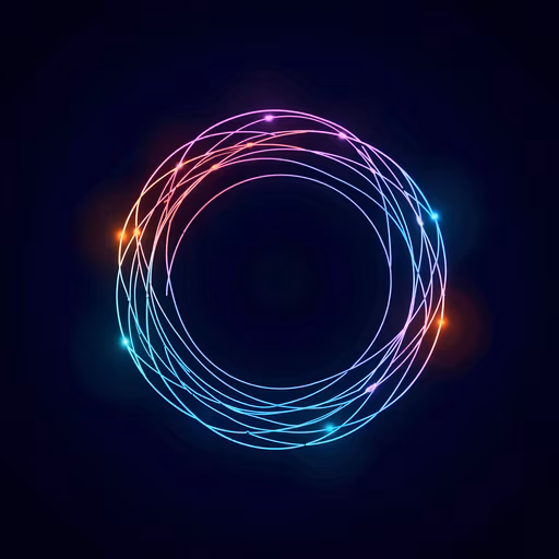 Neon Swirls