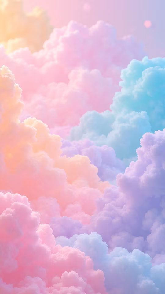Pastel Clouds Illustration