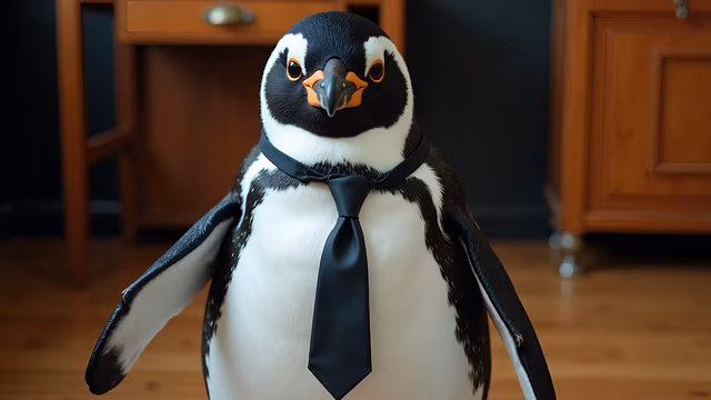 Penguin in Suit
