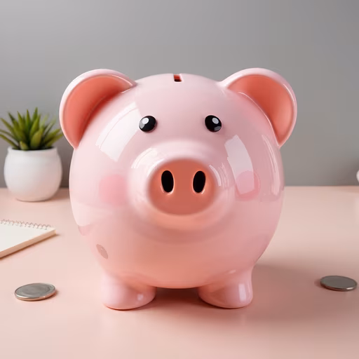 Pink Piggy Bank