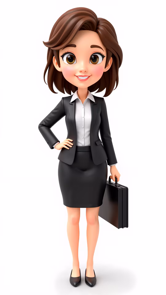 Professional Businesswoman Illustration