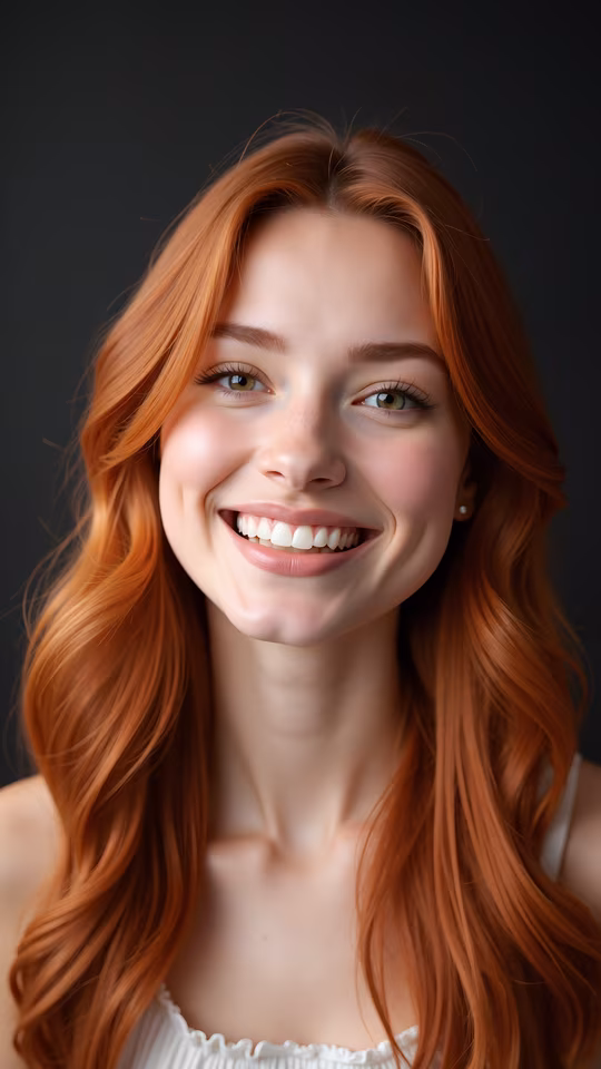 Radiant Redhead Portrait