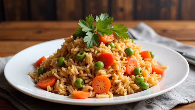 Rice Salad with Vegetables