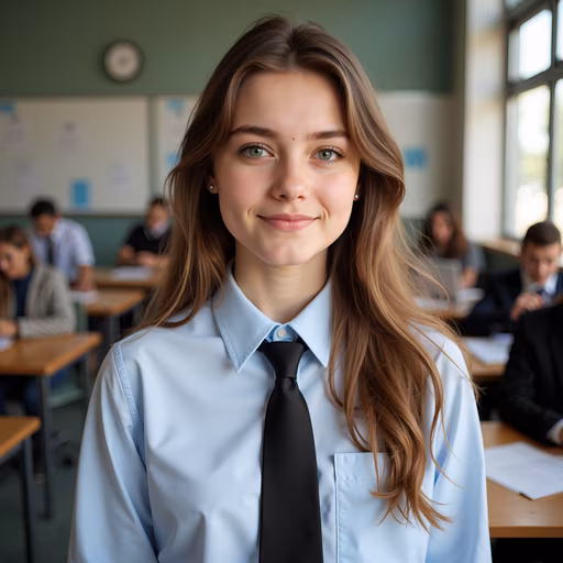 Schoolgirl Portrait
